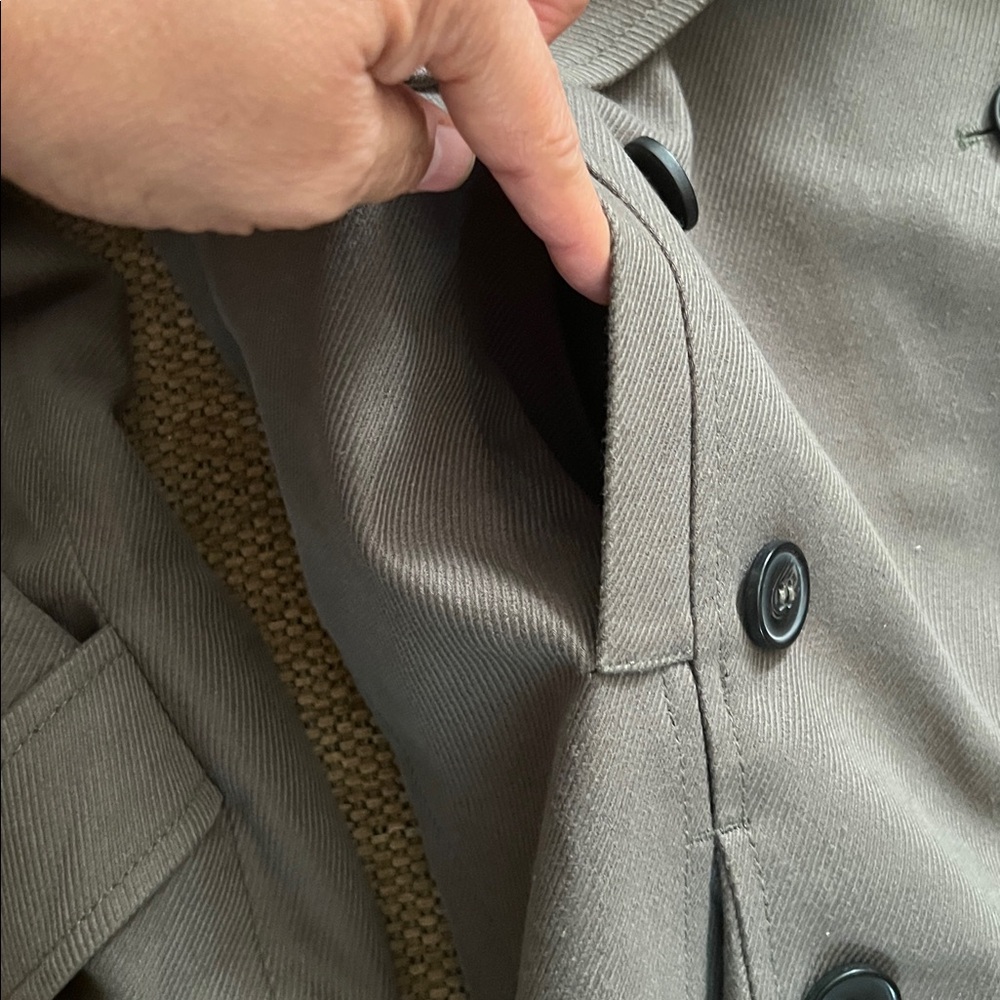 William Rast military Blazer/jacket w/ Button Detail and pockets olive green XS‎ - Picture 6 of 14